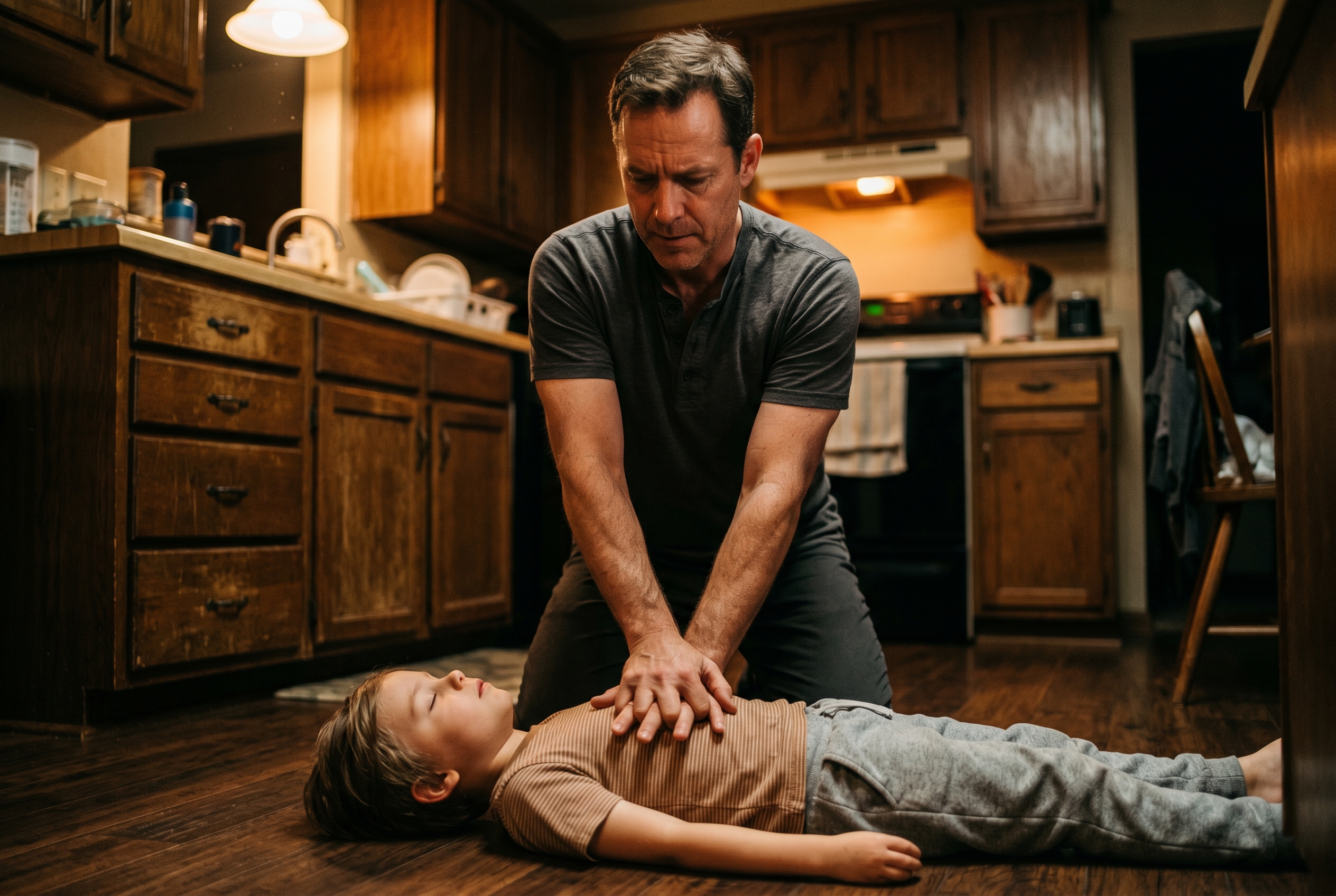 CPR on children vs adults - technique comparison