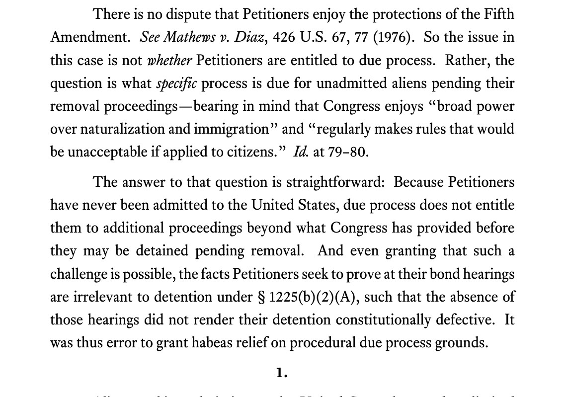 Page 11 of the Fifth Circuit en banc opinion in Sosnava Rodriguez v. Vergara, October 23, 2026