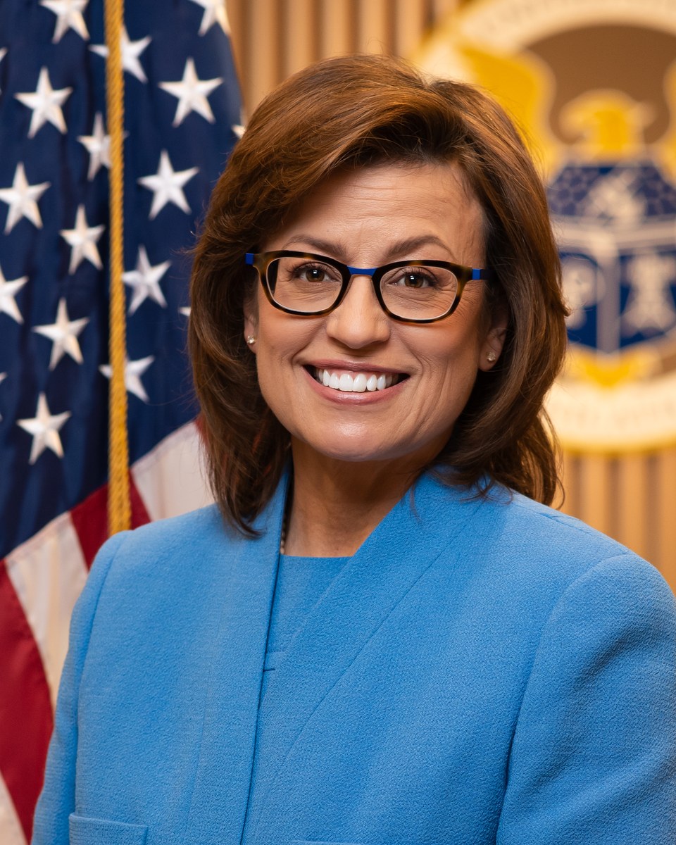 FCC Commissioner Anna M. Gomez, official portrait
