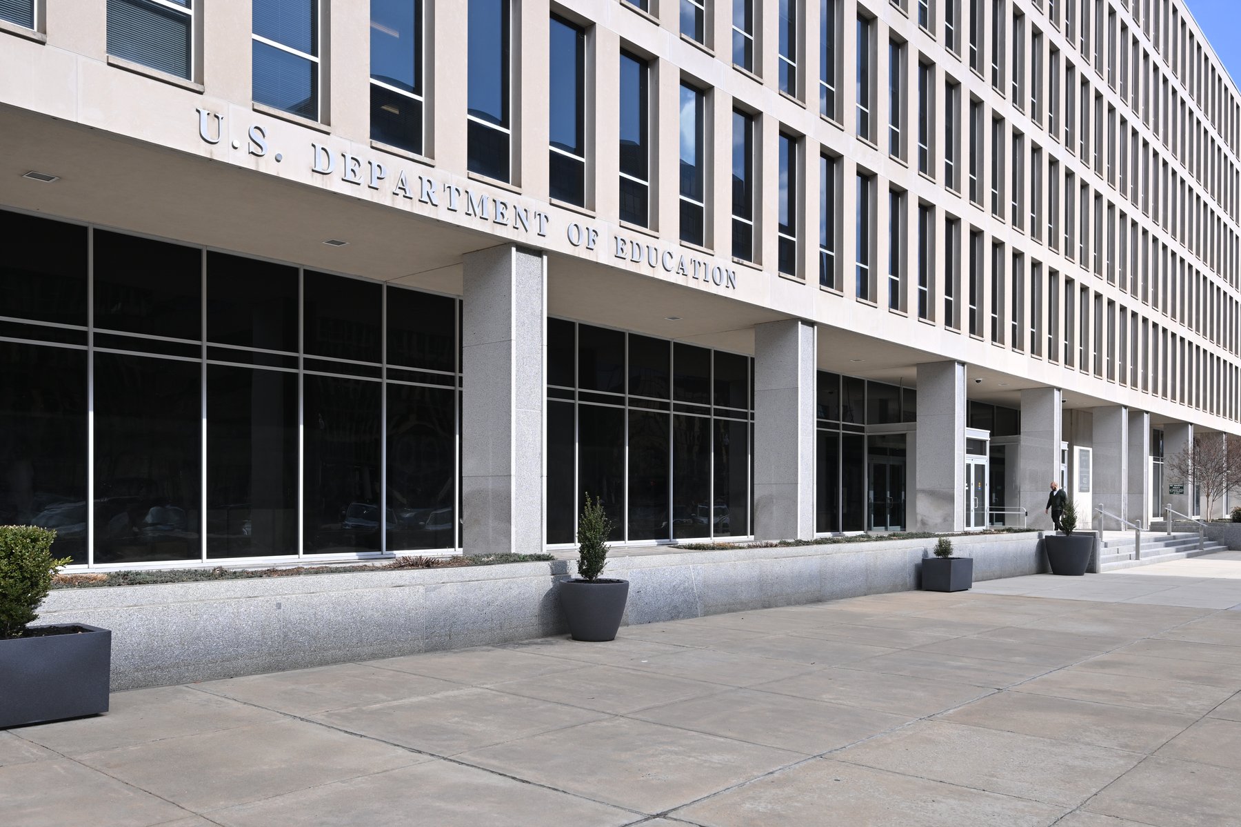 The U.S. Department of Education headquarters building in Washington, D.C.