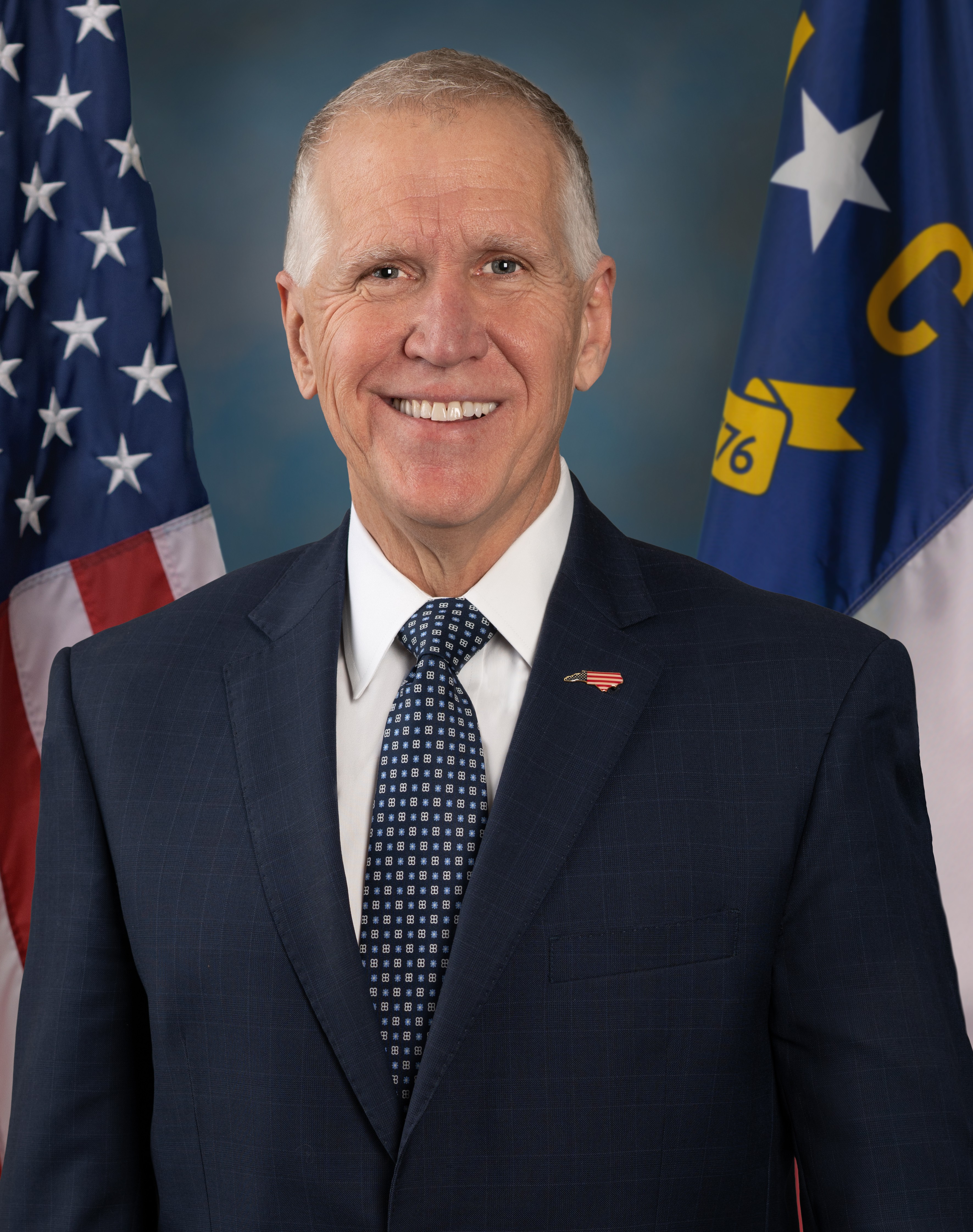 Official Senate portrait of Sen. Thom Tillis of North Carolina