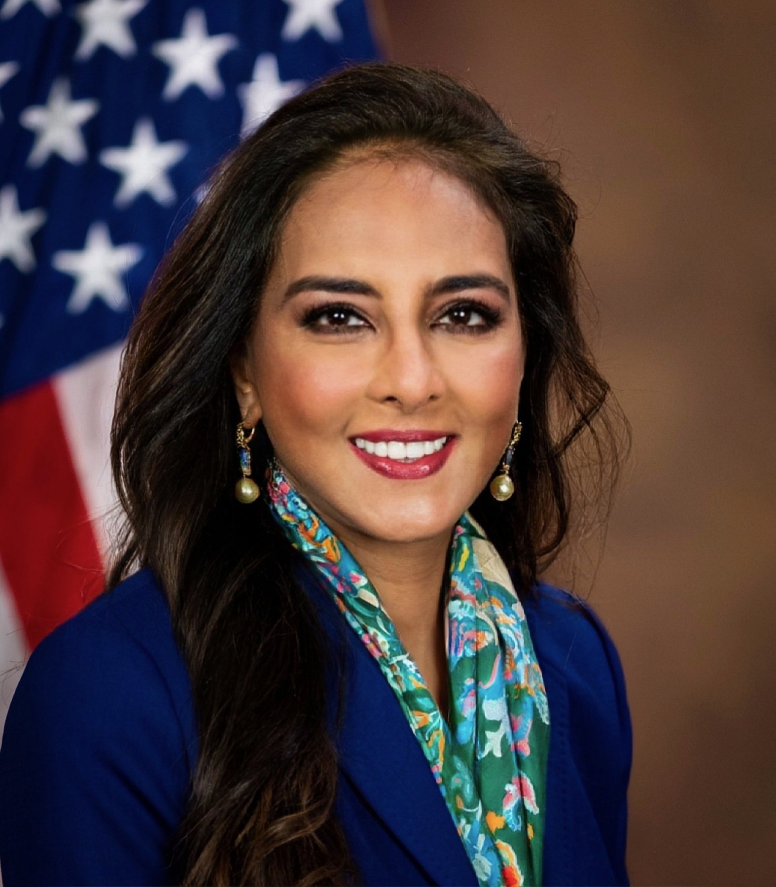 Official portrait of Assistant Attorney General for Civil Rights Harmeet K. Dhillon