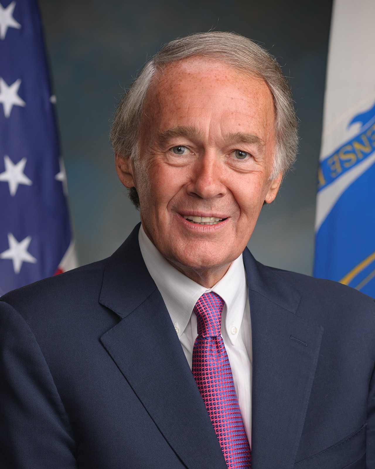 Official U.S. Senate portrait of Massachusetts Senator Edward J. Markey