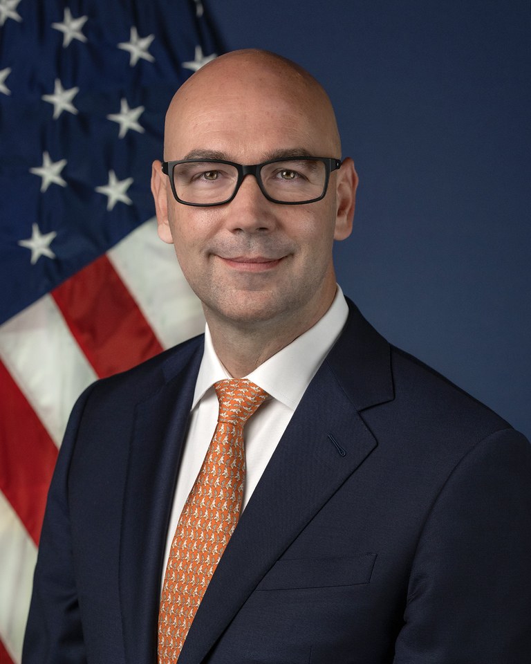 Official portrait of NHTSA Administrator Jonathan Morrison