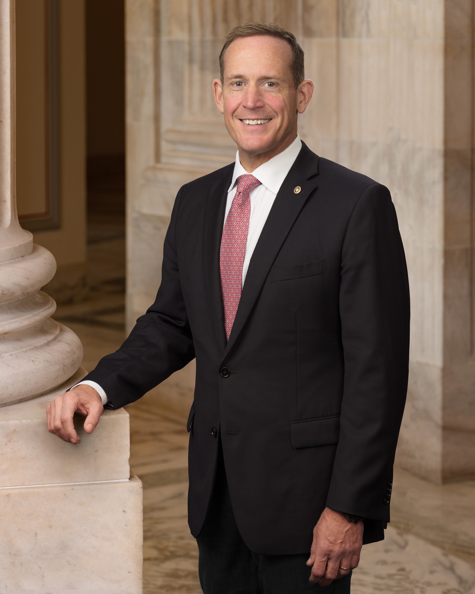 Official Senate portrait of Sen. Ted Budd of North Carolina
