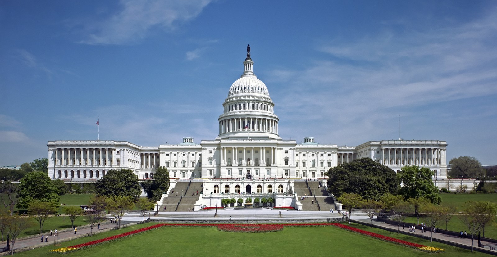 The United States Capitol building, west front, where the House will vote this week on the Russia sanctions bill