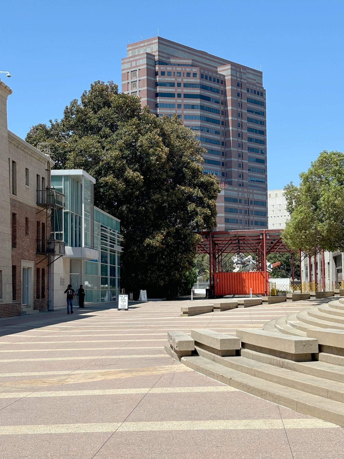 The Edward R. Roybal Federal Building and United States Courthouse in downtown Los Angeles