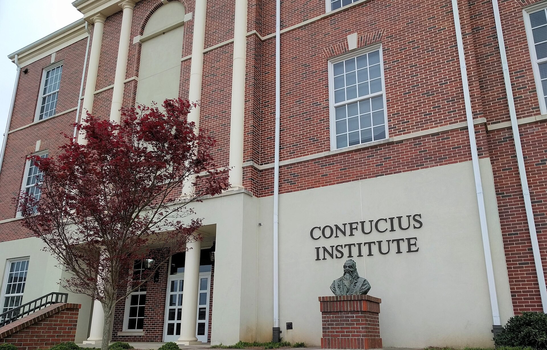 Confucius Institute building on the Troy University campus in Alabama