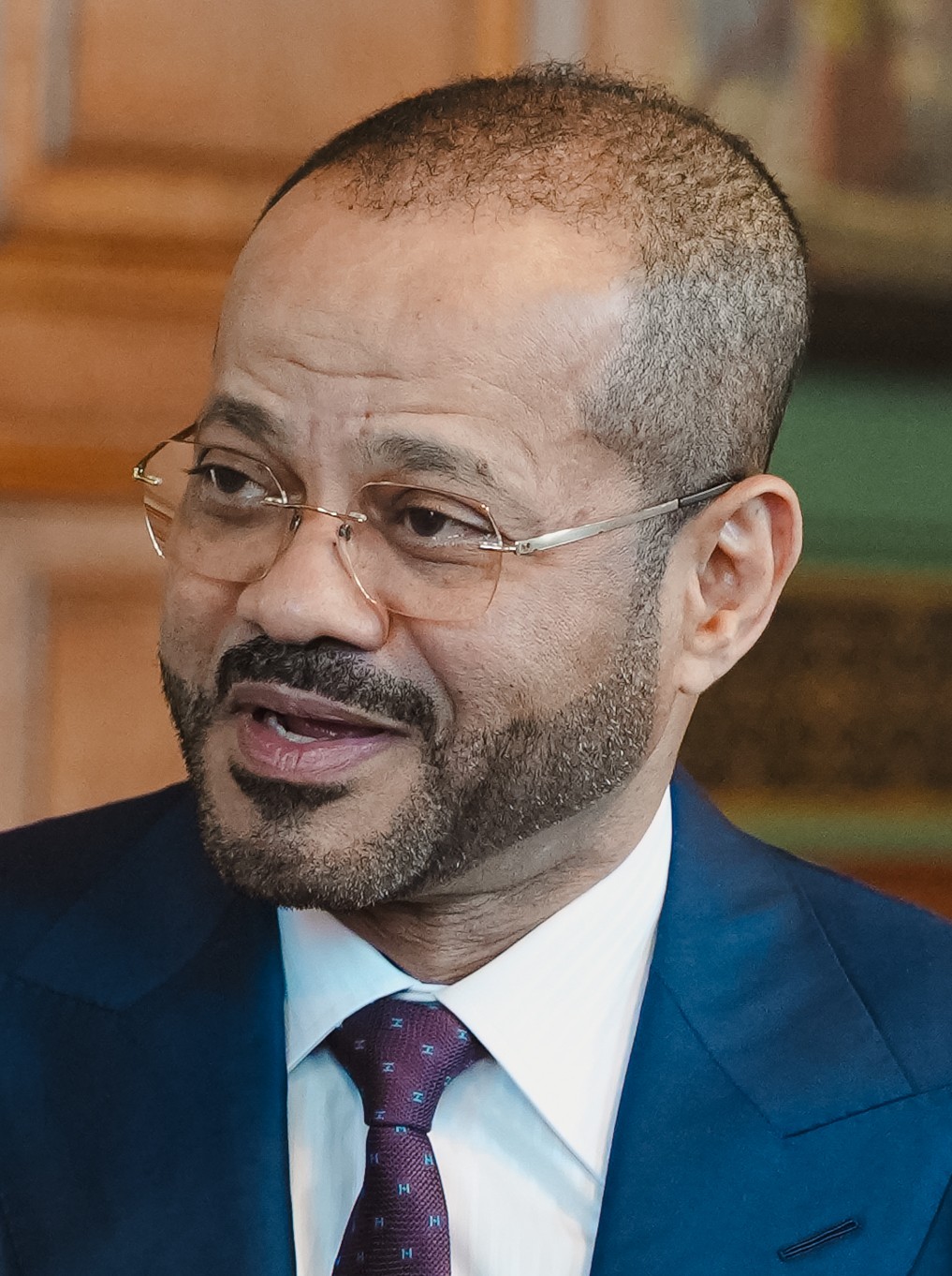 Sayyid Badr bin Hamad Al Busaidi, foreign minister of Oman