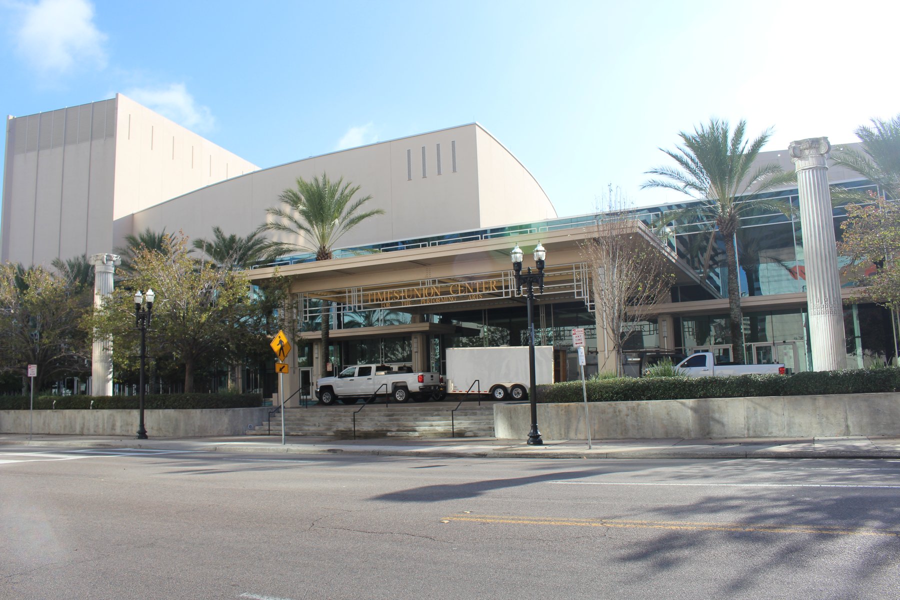 The Times-Union Center for the Performing Arts on Water Street in downtown Jacksonville, which houses the Moran Theater