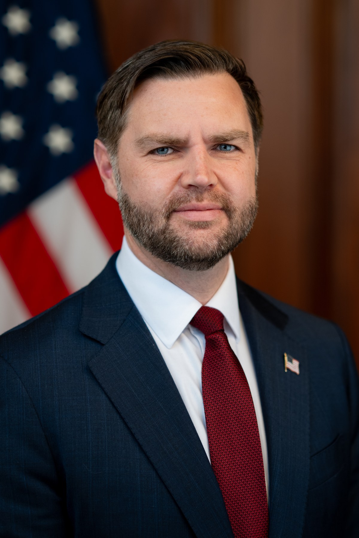 Official White House portrait of Vice President JD Vance