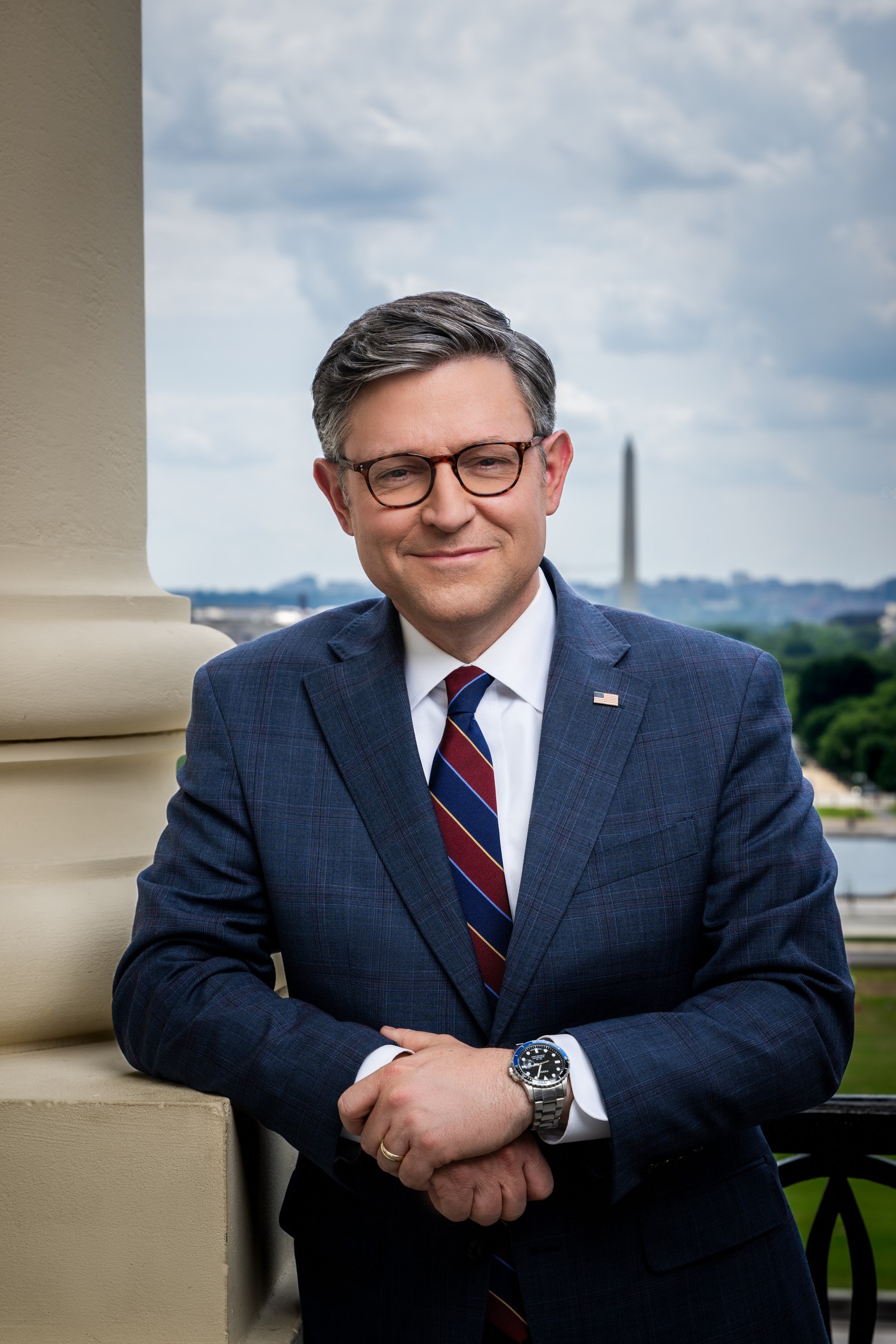 Speaker of the House Mike Johnson official portrait