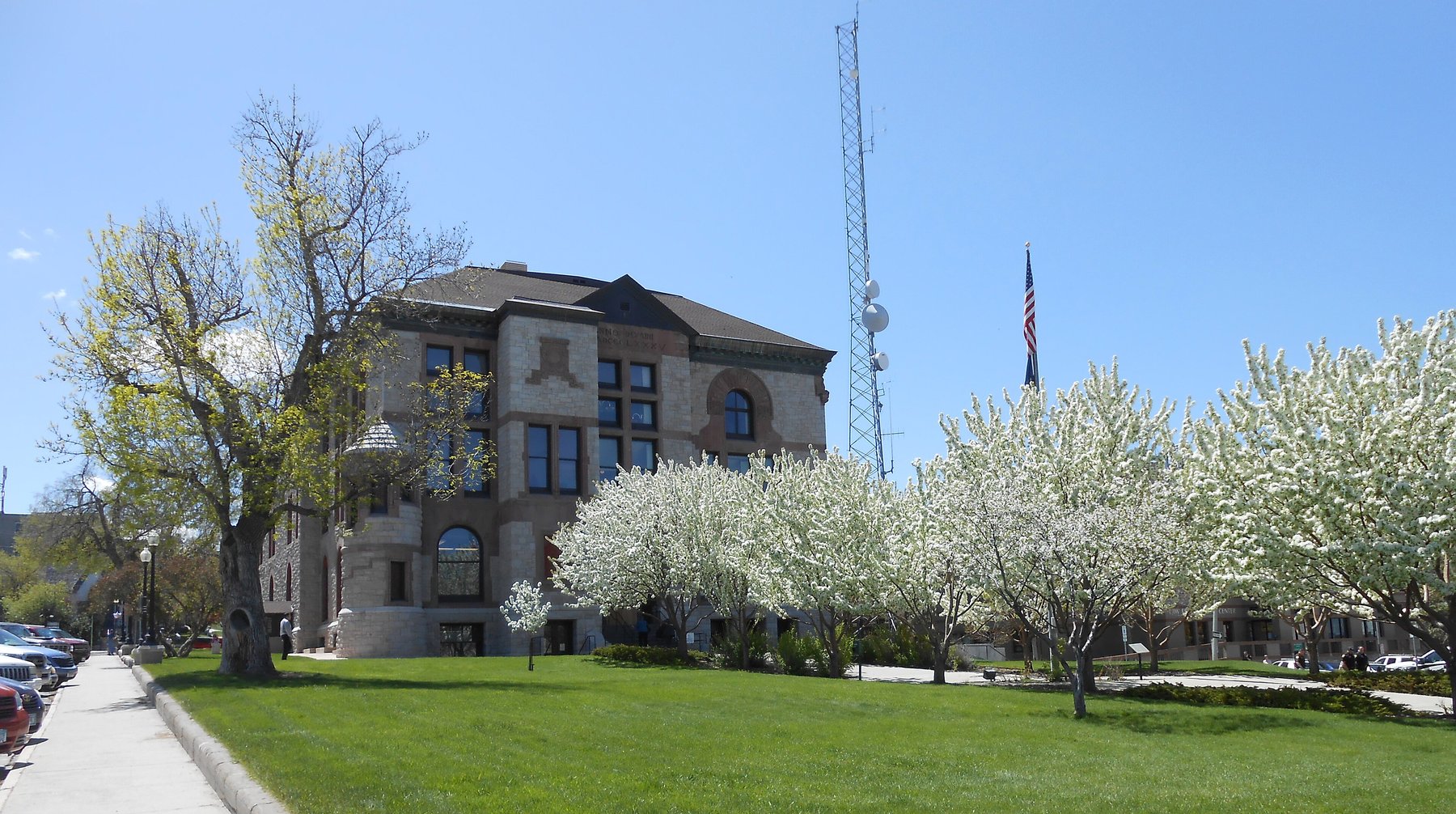 The Lewis and Clark County Courthouse in Helena, Montana