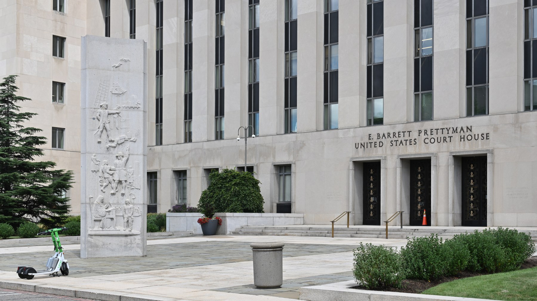 The E. Barrett Prettyman United States Courthouse in Washington, D.C., home of the U.S. District Court for the District of Columbia