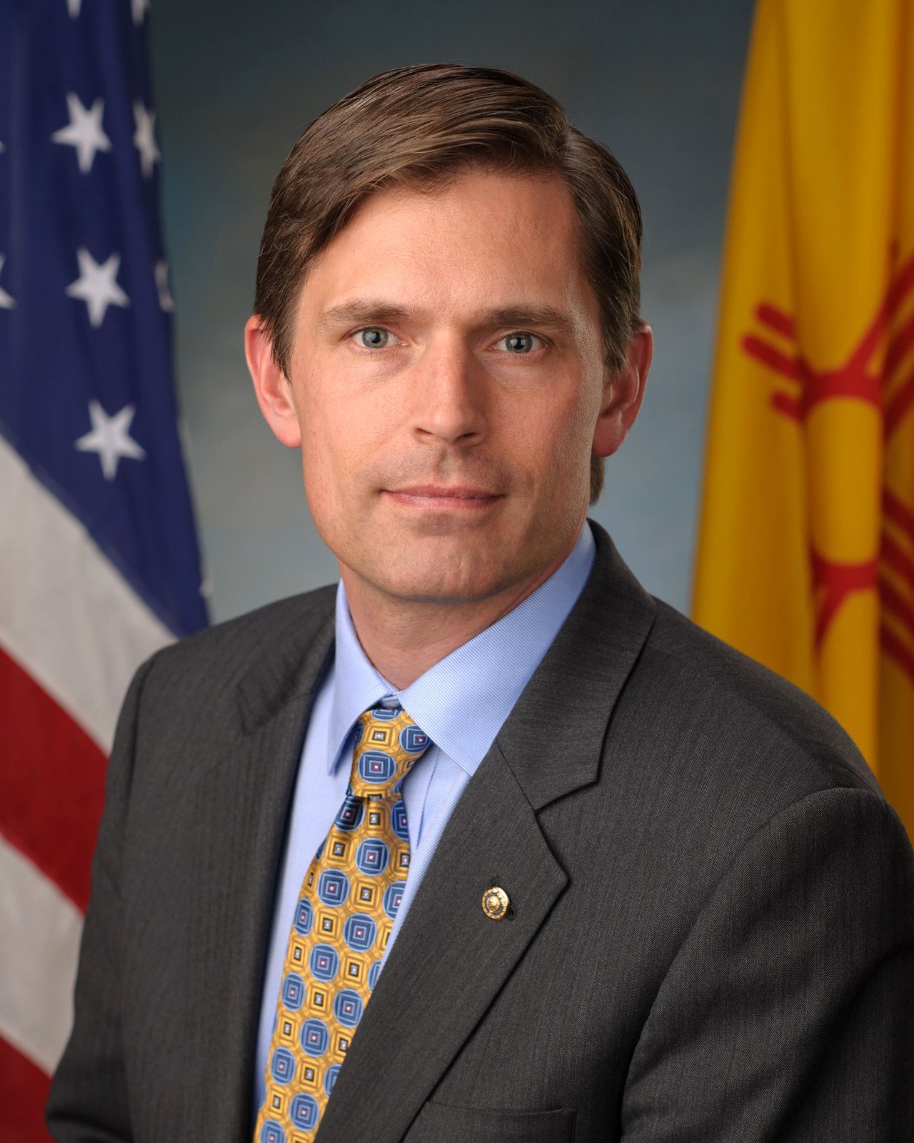 Official portrait of U.S. Senator Martin Heinrich of New Mexico