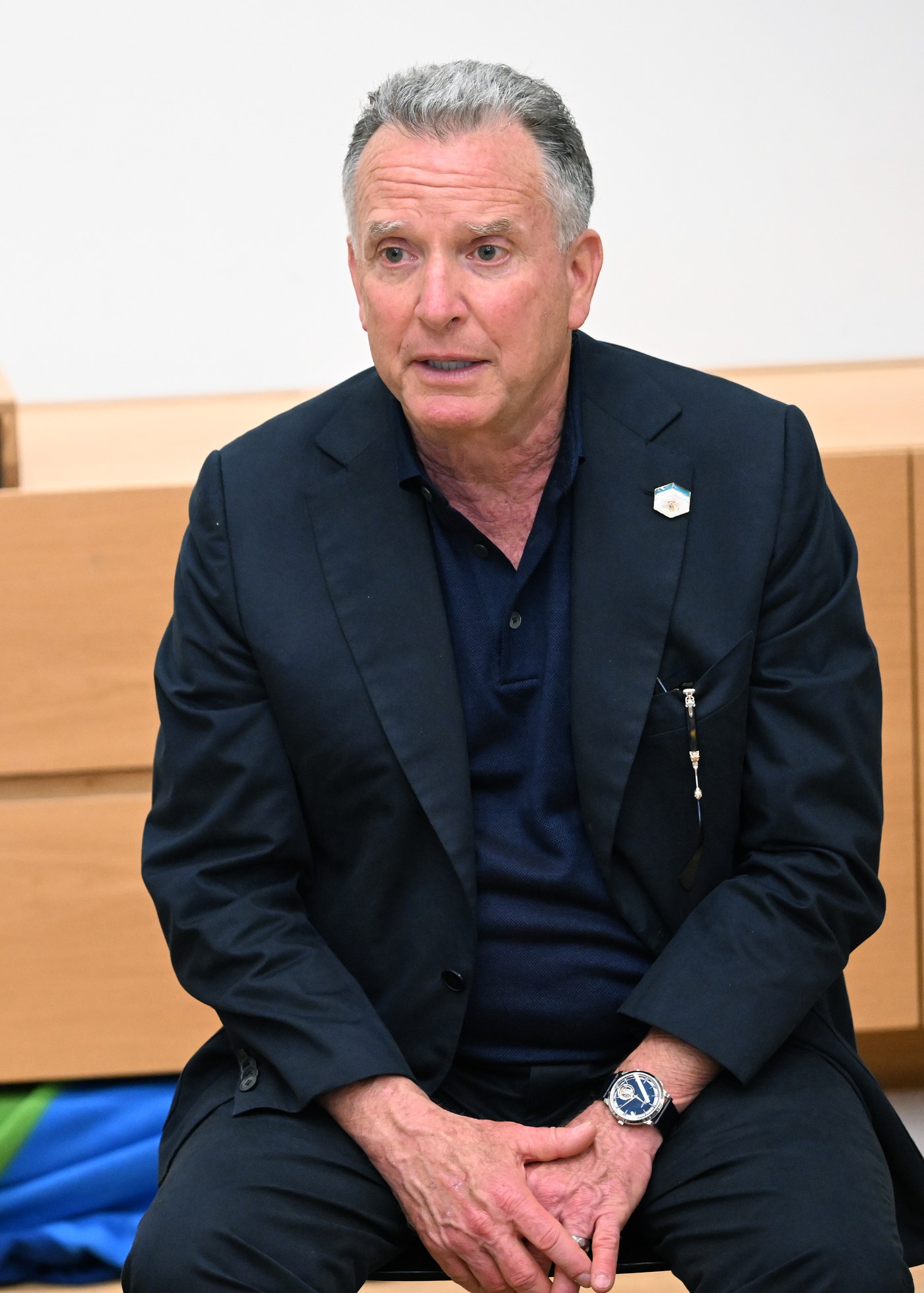 U.S. Special Envoy Steve Witkoff meets with members of the Hostages and Missing Families Forum in Tel Aviv