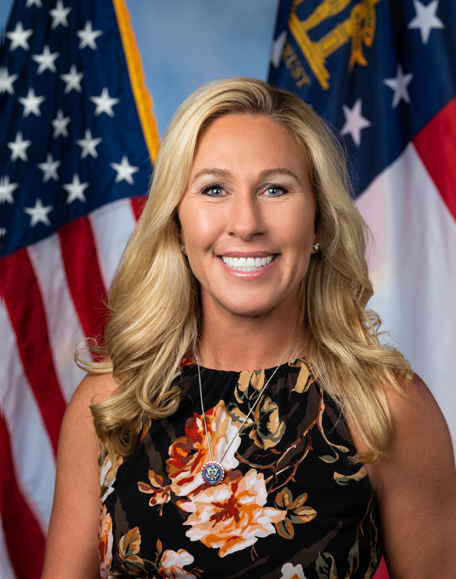 Official congressional portrait of Marjorie Taylor Greene