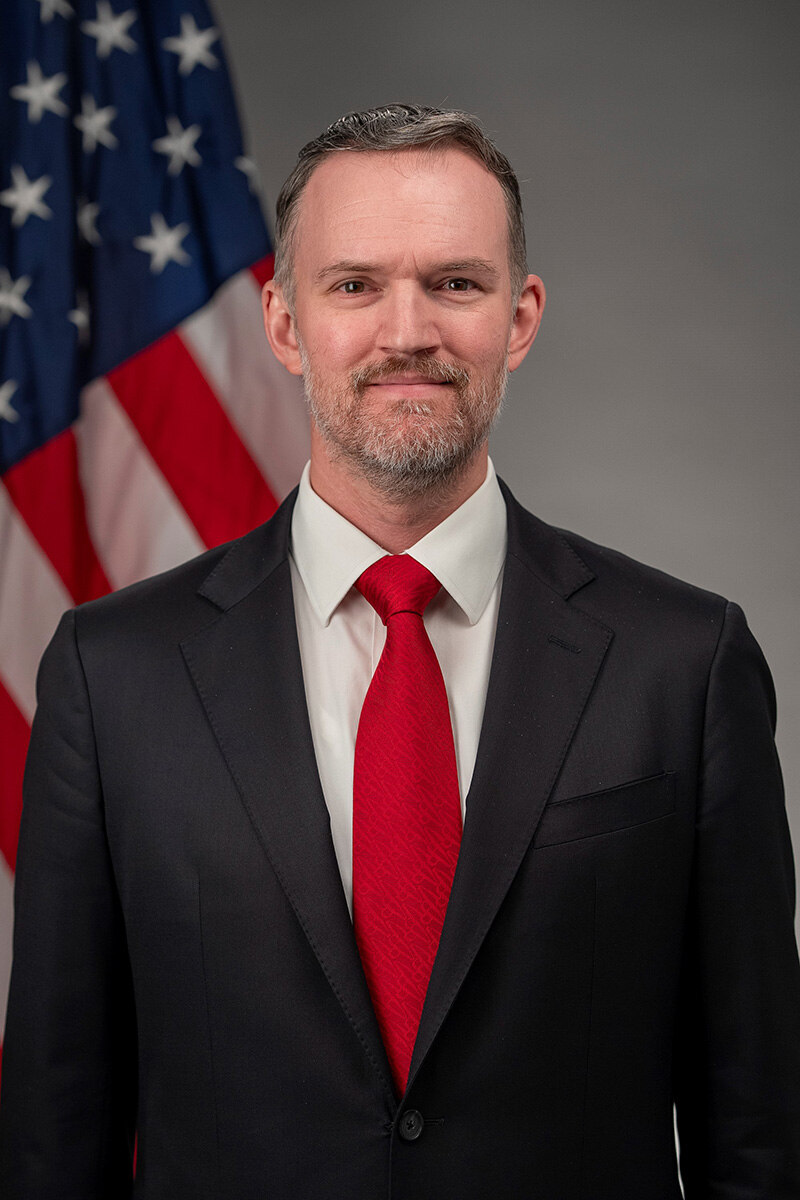 Official portrait of U.S. Trade Representative Jamieson Greer
