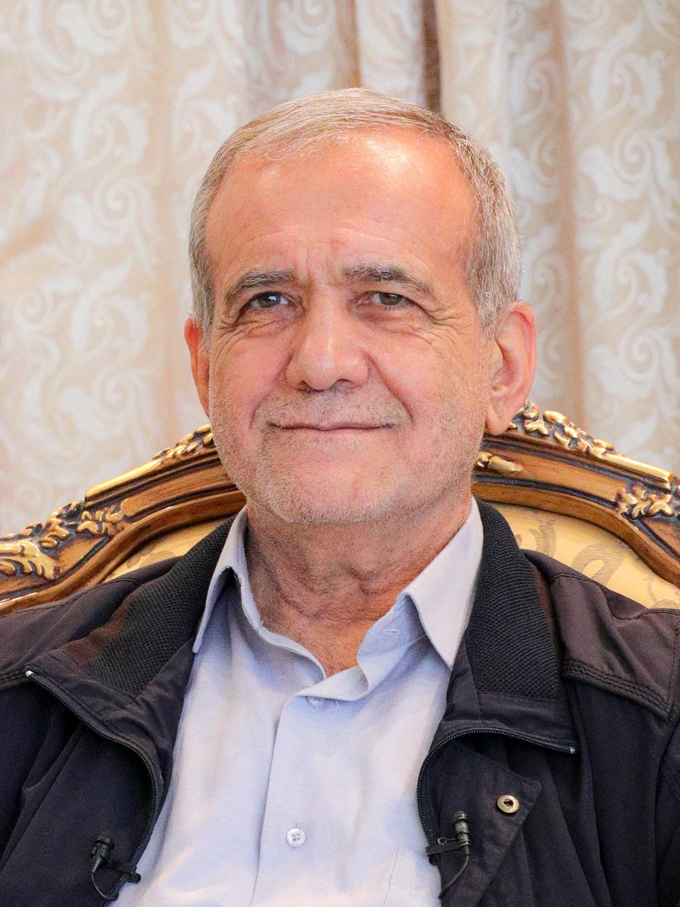 Iranian President Masoud Pezeshkian during a 2024 interview