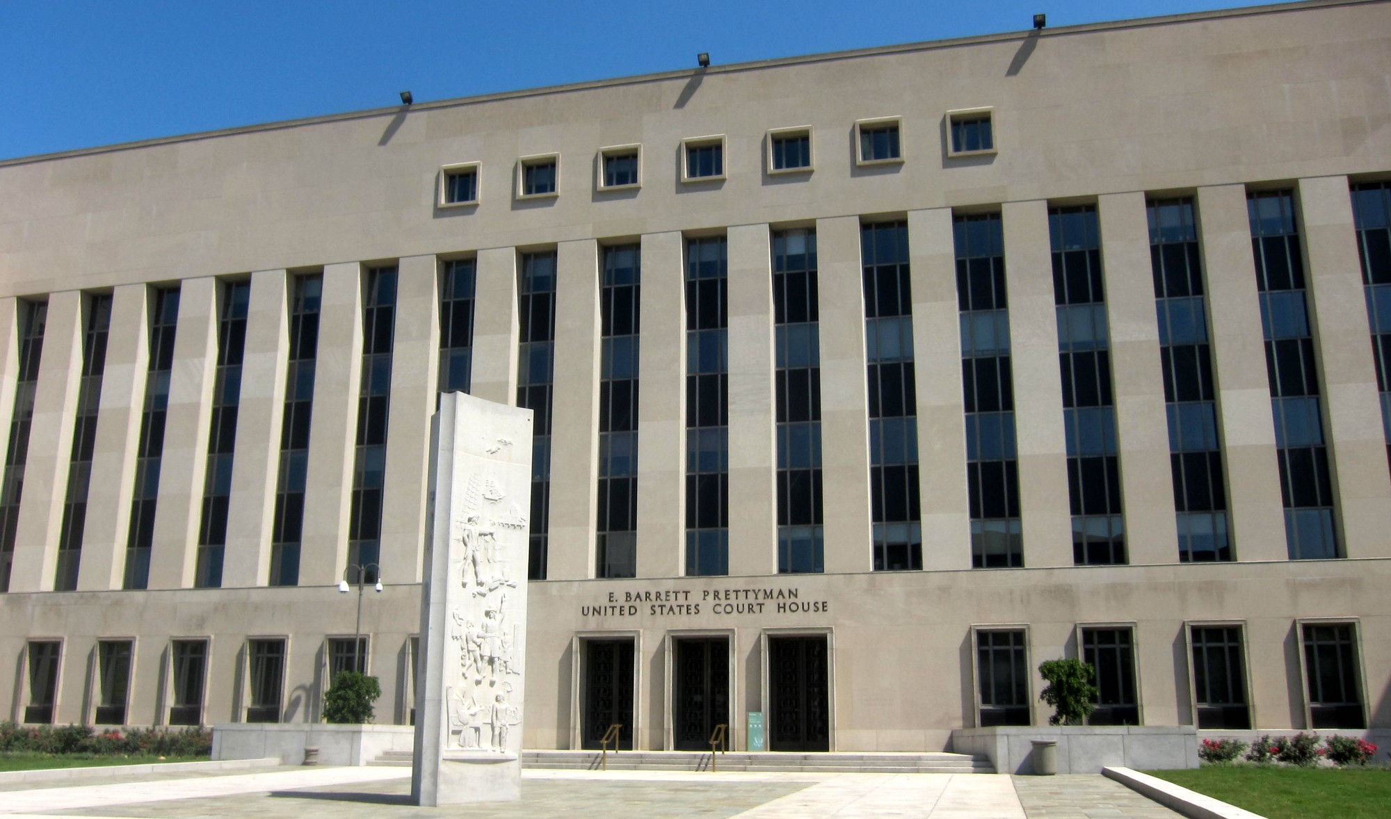 The E. Barrett Prettyman United States Courthouse in Washington, D.C.
