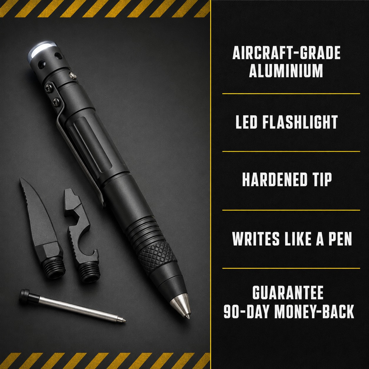 Strikepen Black specification card