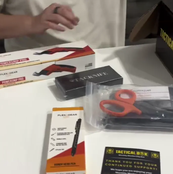TacticalBox gear in action