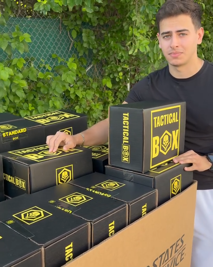 Gear included in your free TacticalBox