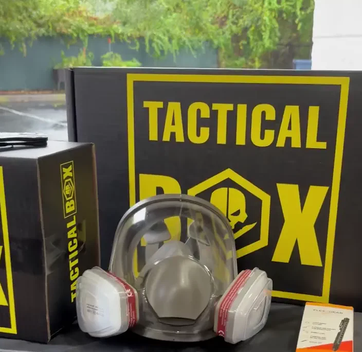 Additional tactical accessories pulled from the Tactical Box unboxing