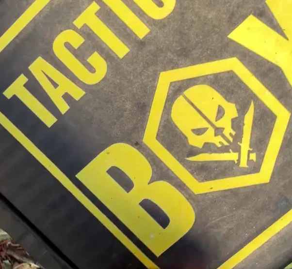 Still frame from the TacticalBox ad you just watched
