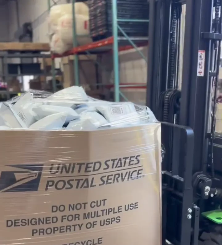 Tactical Box branded packaging with American flag patch