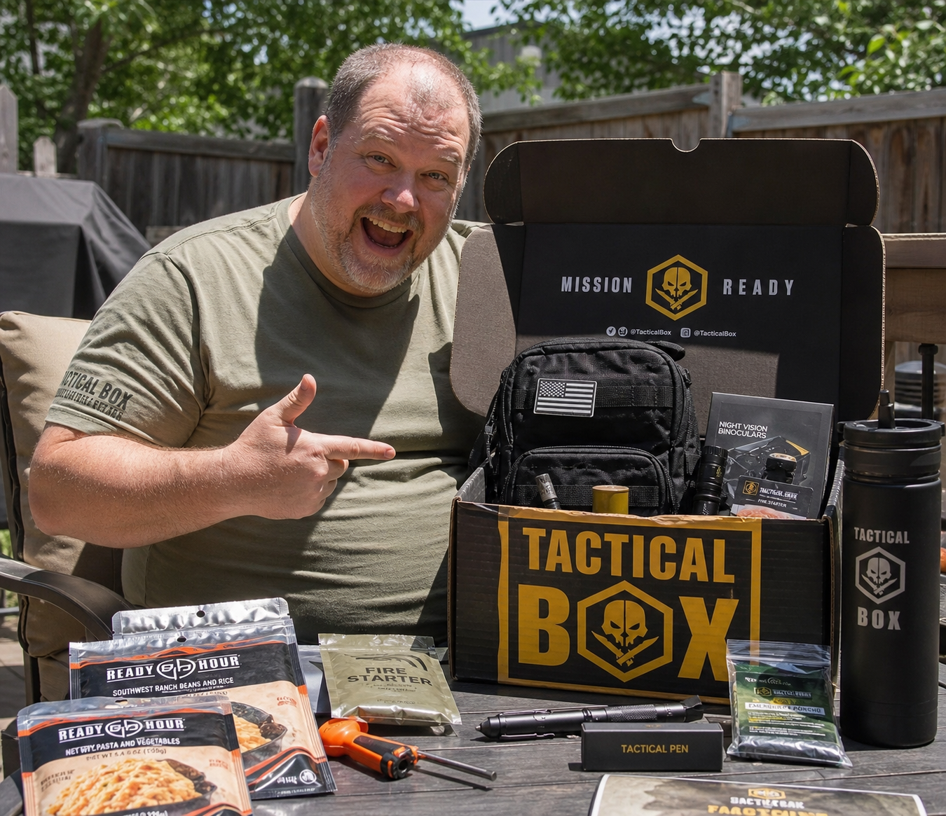 Tom K.'s 5-star TacticalBox review — wife's gift to her husband