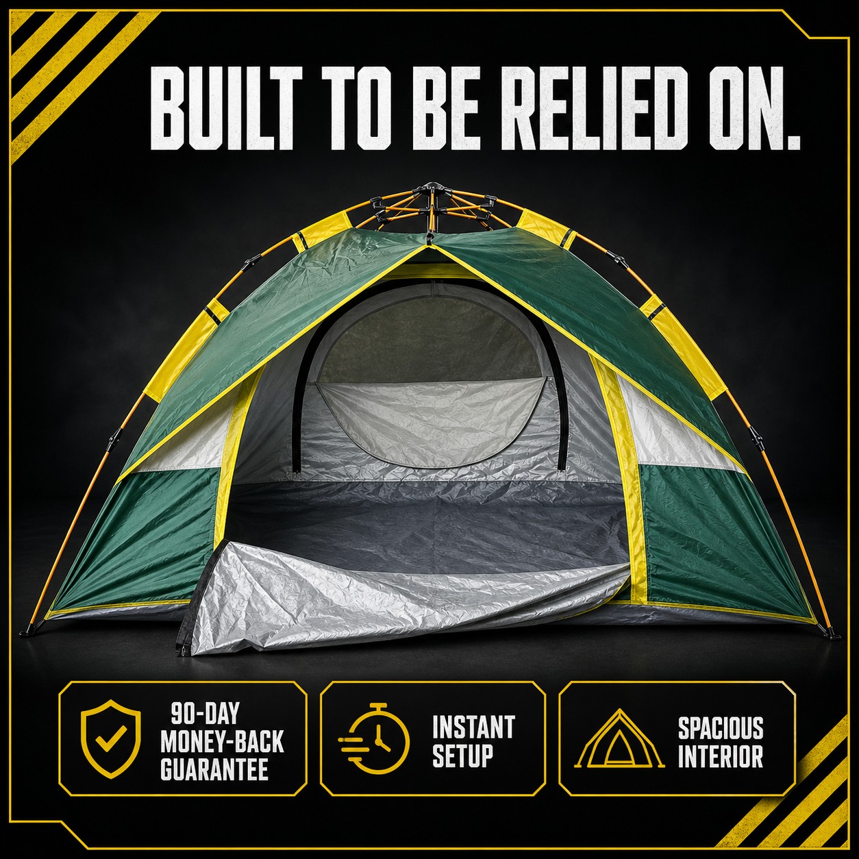Quick Popup Tent trust badges